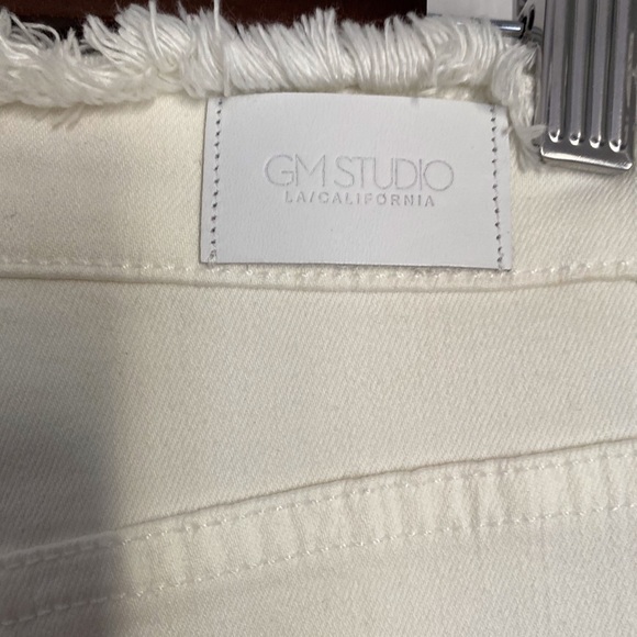 HIGH WAISTED WHITE JEANS - Picture 5 of 7